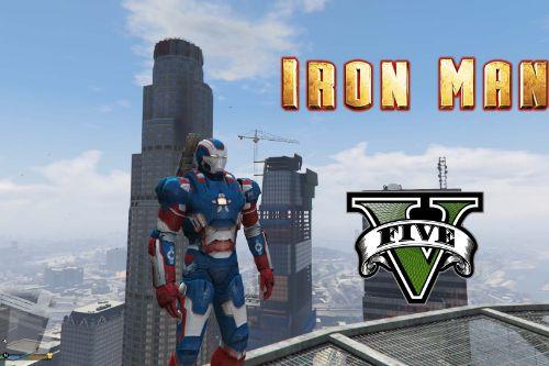 Iron Man Patriot [Add-On Ped]